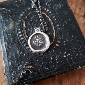 Forget me not ~ True Love Wax Seal Necklace