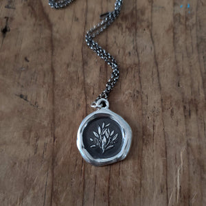 Laurels ~ Glory & Achievement Wax Seal Pendant