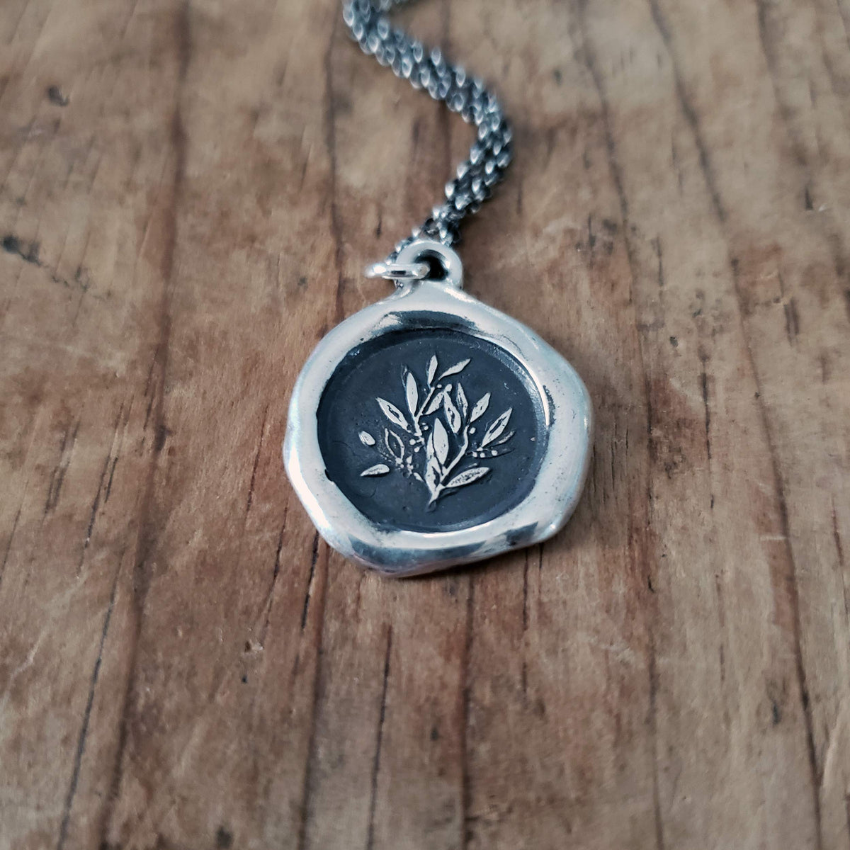 Laurels ~ Glory &amp; Achievement Wax Seal Pendant