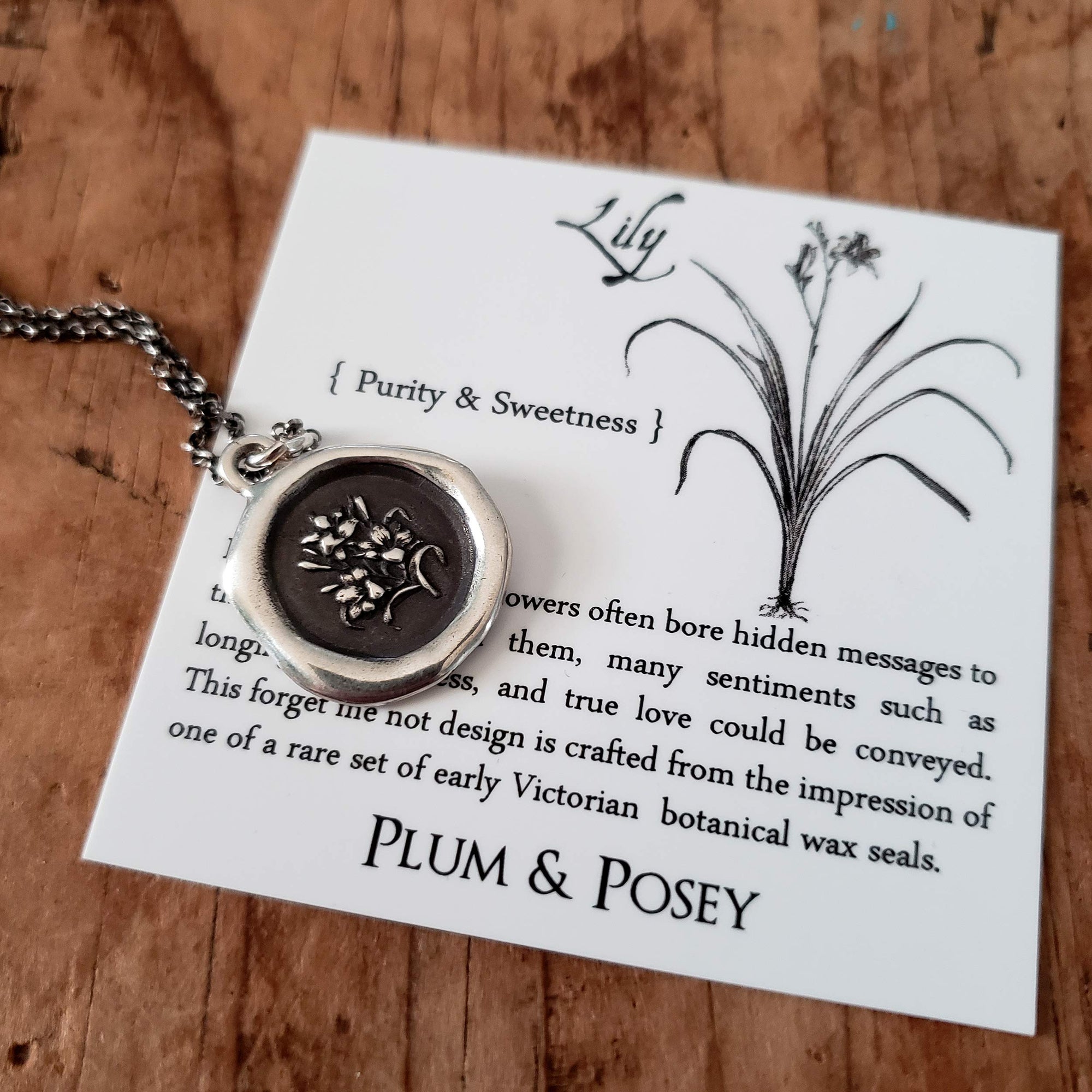 Lily Necklace ~ Purity & Sweetness