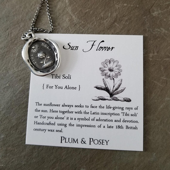 Sunflower - For you alone necklace