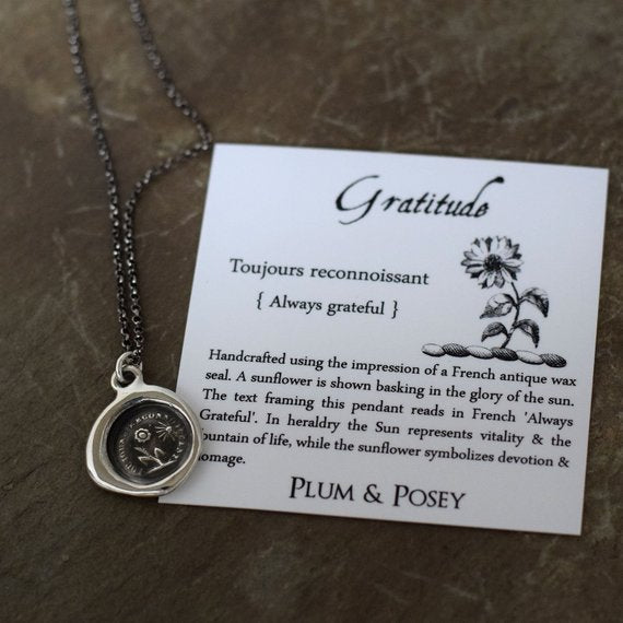 Gratitude - Sunflower and Sun