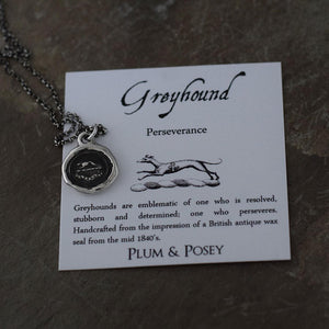 Greyhound Necklace - Perseverance