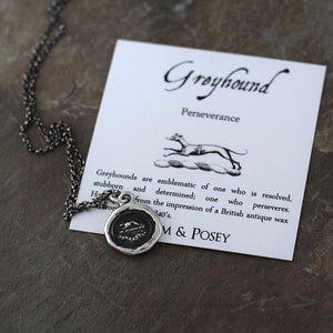 Greyhound Necklace - Perseverance