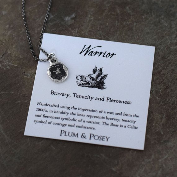 Boars Head Warrior Necklace