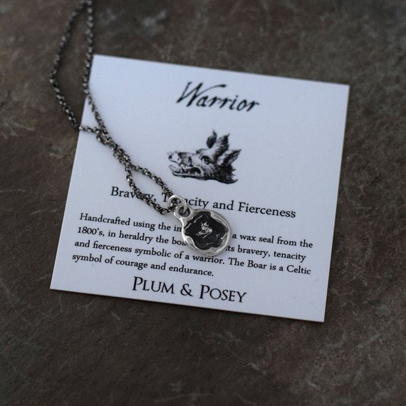Boars Head Warrior Necklace
