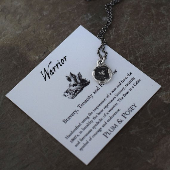 Boars Head Warrior Necklace