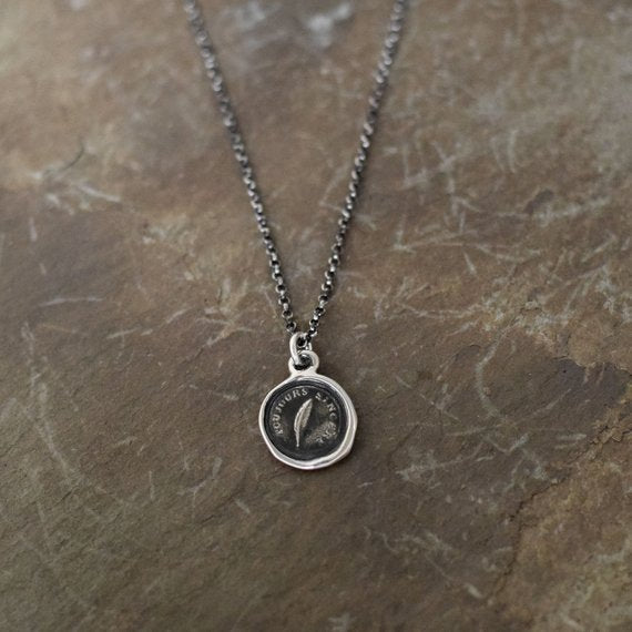 Always Sincere - Victorian Whimsy Wax Seal Necklace