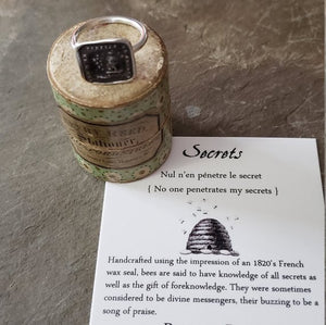 Secrets Beehive Wax Seal Ring