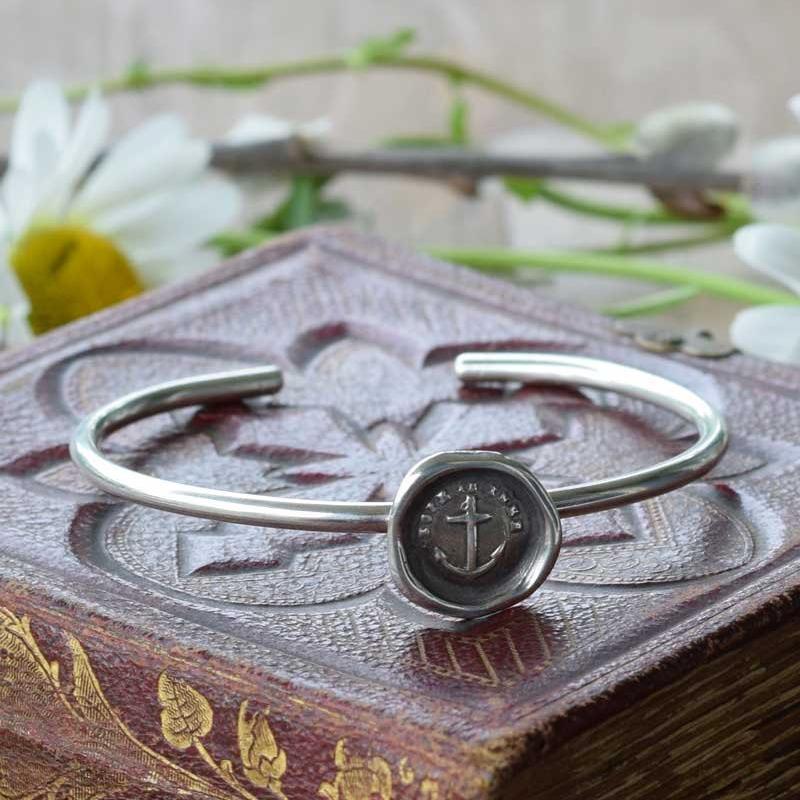 Anchor Bracelet - Hope in Thee Wax Seal Bracelet
