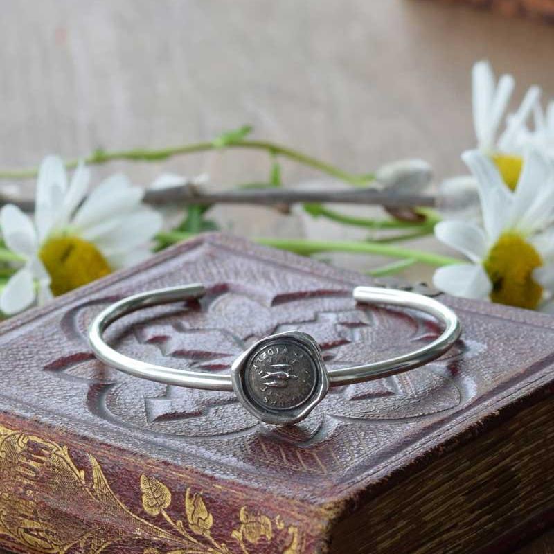 Swallow Wax Seal Bracelet - Always Wandering Love and Loyalty