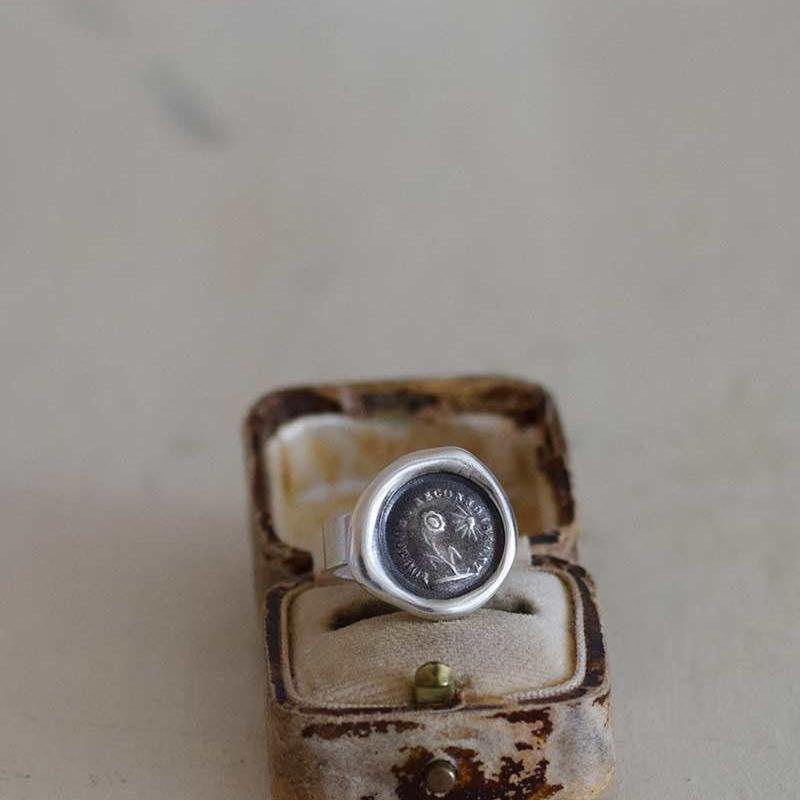Sunflower - Gratitude Wax Seal Ring