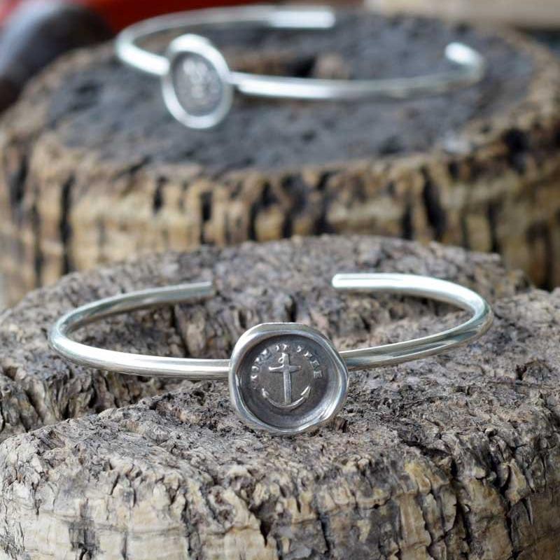 Anchor Bracelet - Hope in Thee Wax Seal Bracelet
