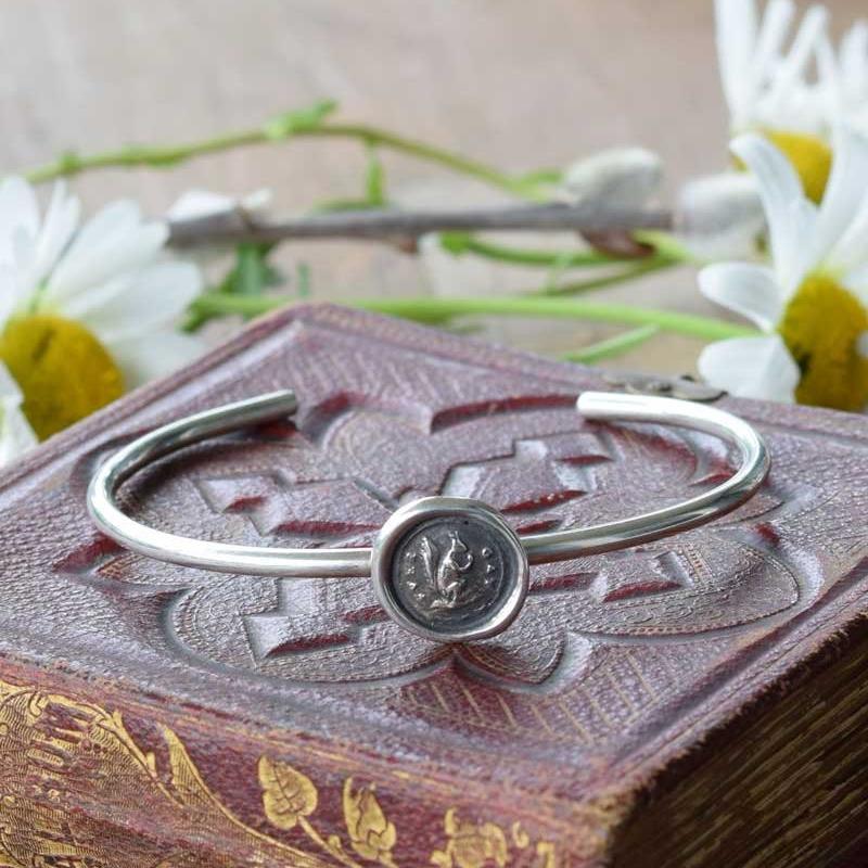 Ever Gay - Squirrel - Victorian Whimsy Wax Seal Bracelet