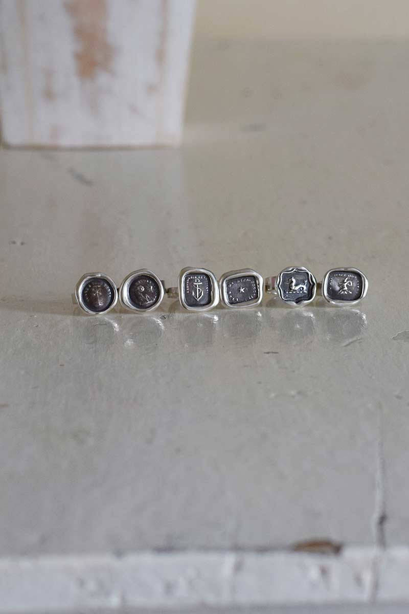 Grow, Don&#39;t Change - Wax Seal Ring