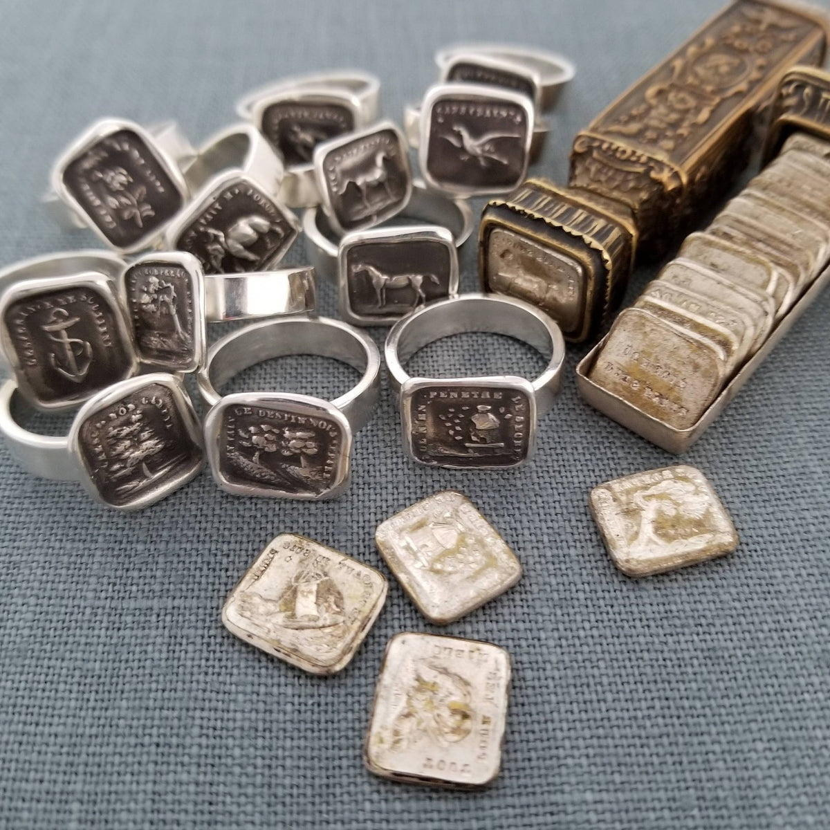 Feather &#39;Always Sincere&#39;  Ring