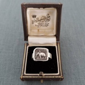 Elephant Strength Ring - Strength is my Virtue