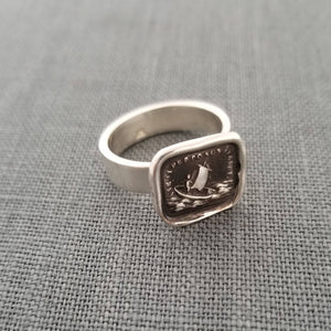 If I lose you I am lost Wax Seal Ring