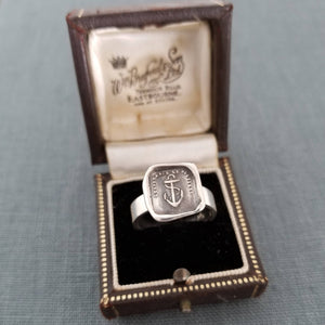 Anchor Wax Seal Ring - Hope Sustains Me