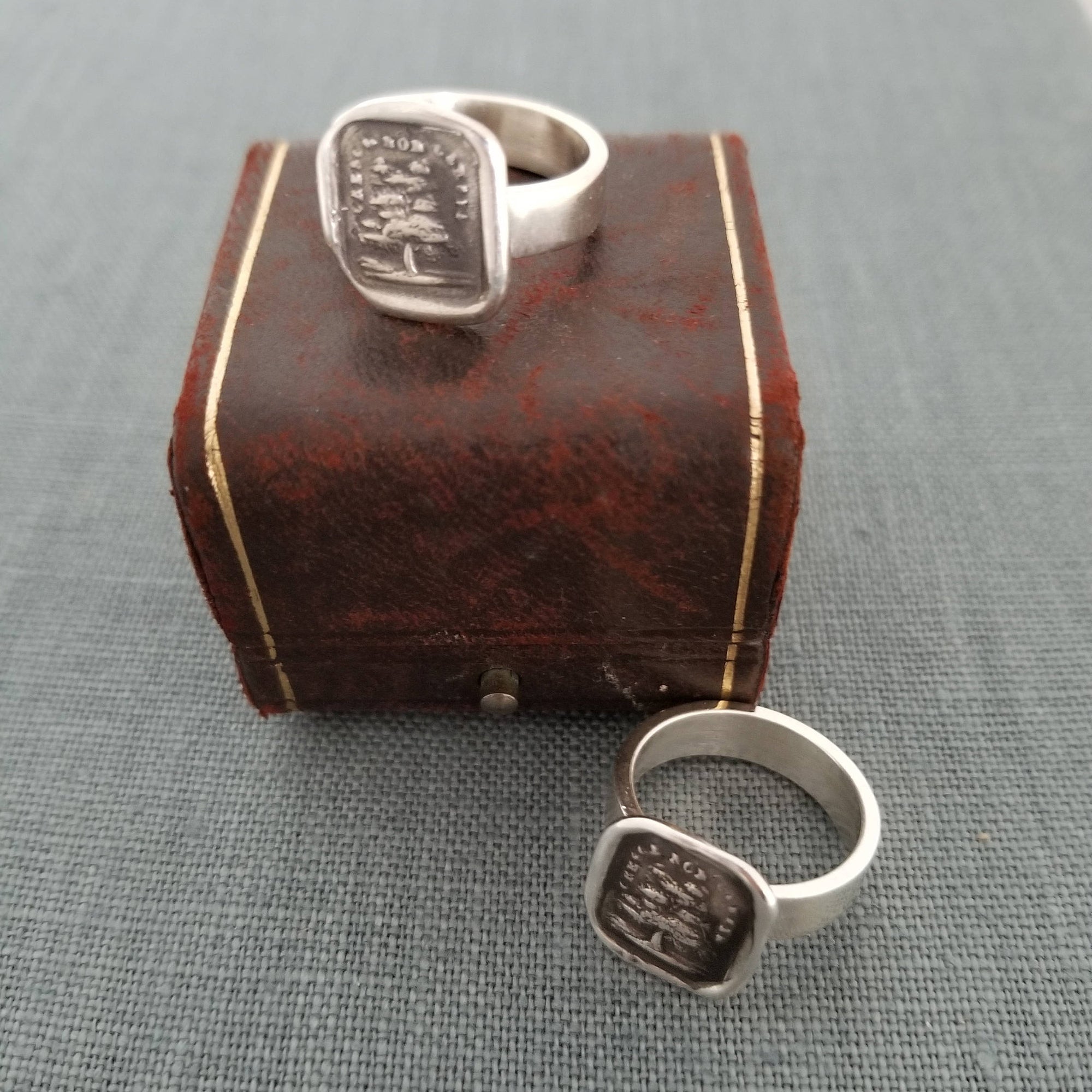 Grow, Don't Change - Wax Seal Ring