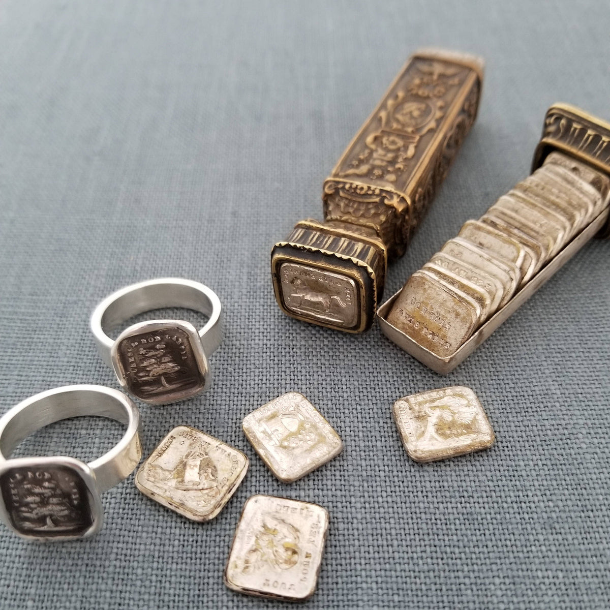 Grow, Don&#39;t Change - Wax Seal Ring