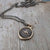 Industry and Perseverance Wax Seal Necklace of a Beaver in Bronze