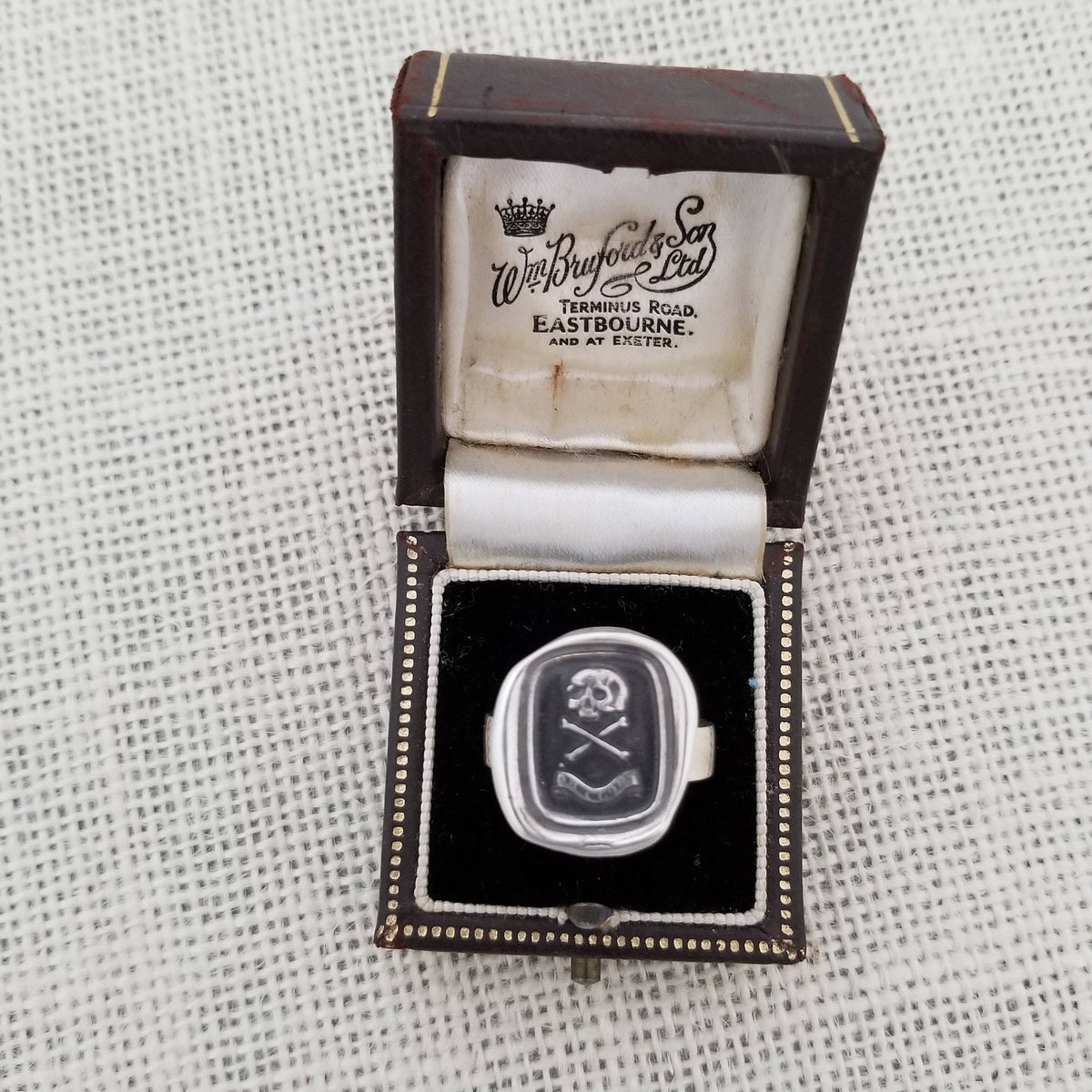 Death or Glory Skull and Crossbones Ring