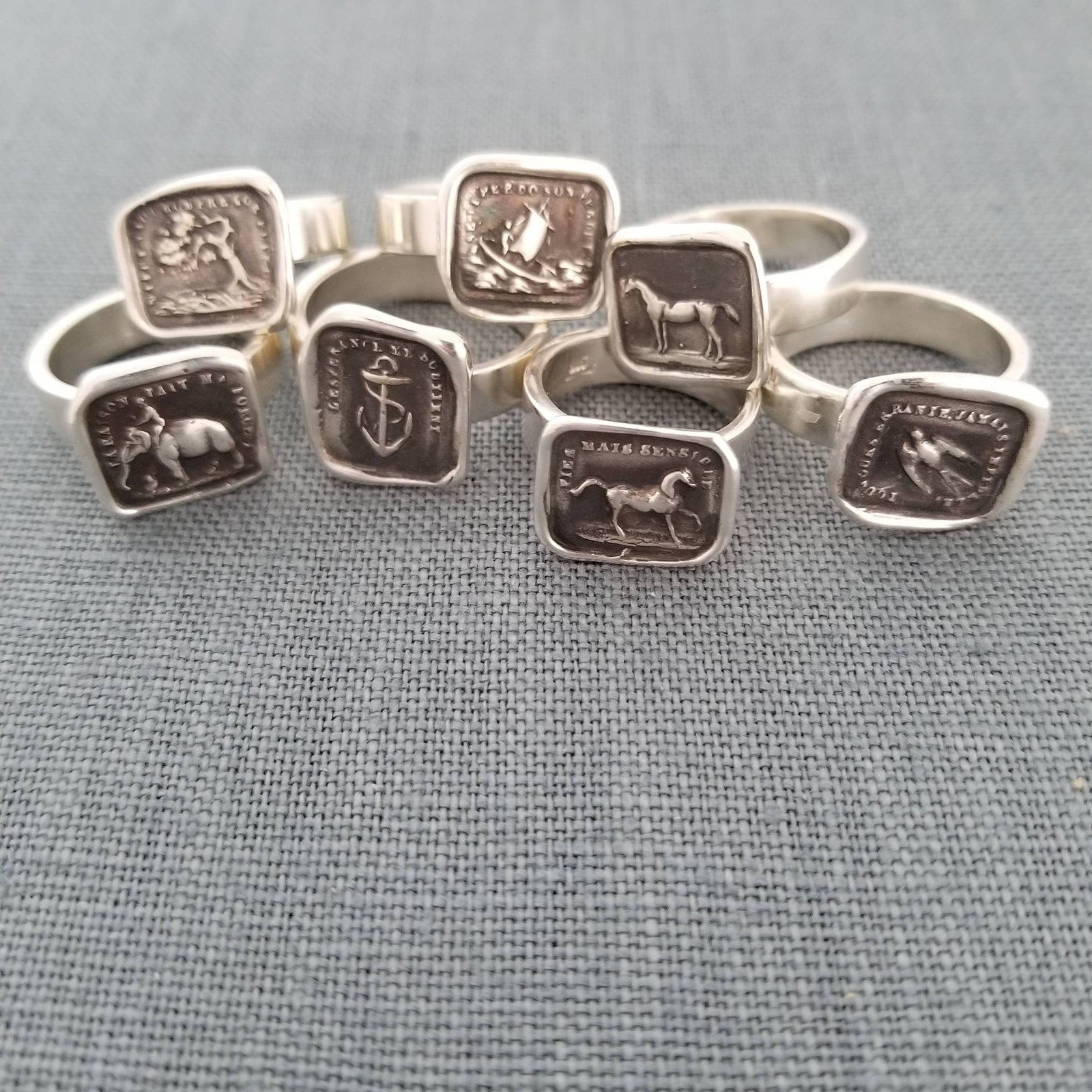 Horse Wax Seal Ring