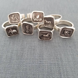 Horse Wax Seal Ring