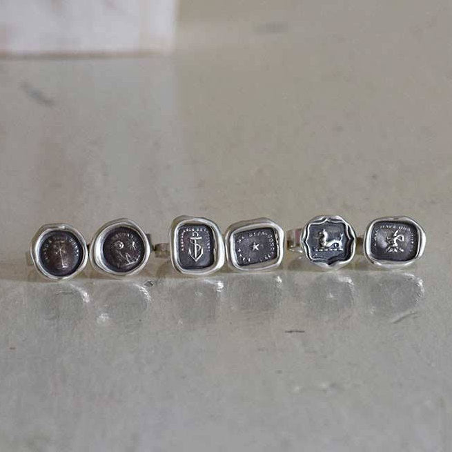 Wax Seal Ring - Two trees