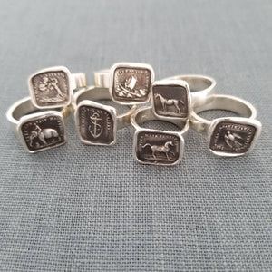 Elephant Strength Ring - Strength is my Virtue