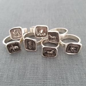 If I lose you I am lost Wax Seal Ring