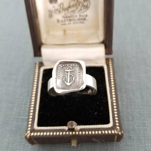 Anchor Wax Seal Ring - Hope Sustains Me