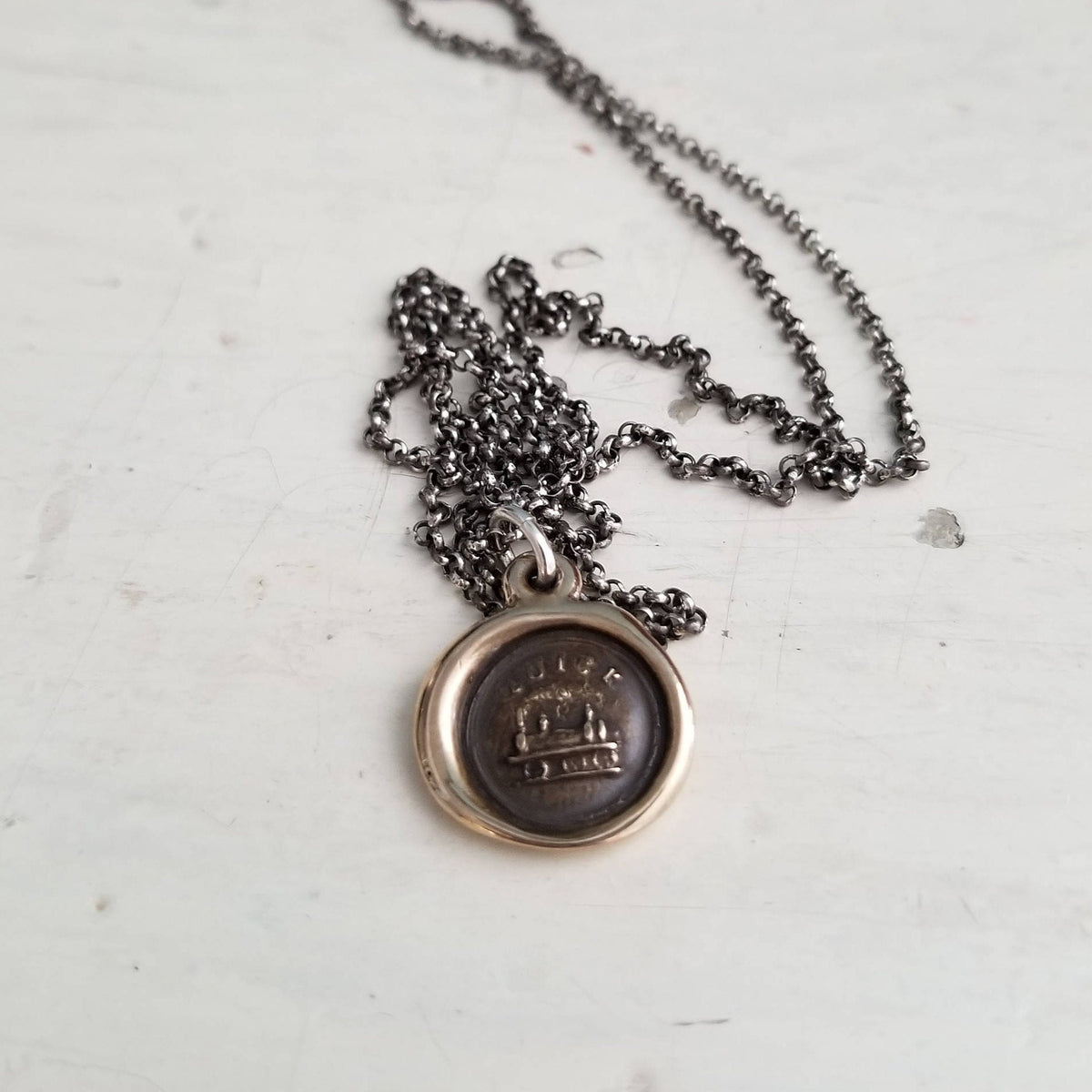 Steam Train - Quick in bronze