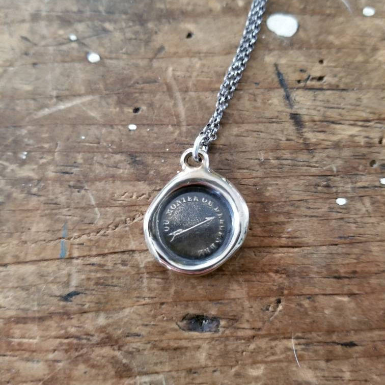 Bronze Arrow Necklace - Fate Fickle