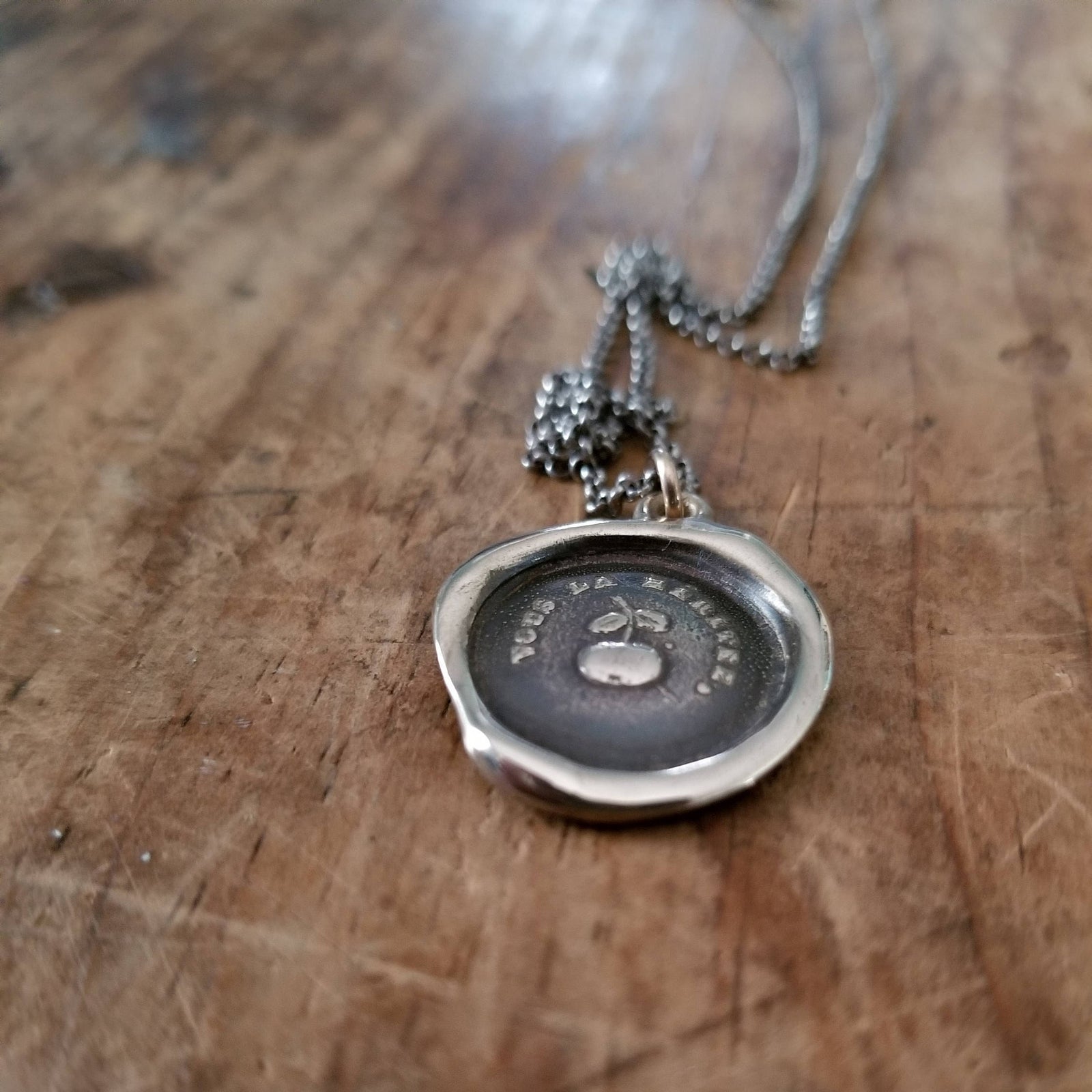 You Deserve It - Apple Encouragement in bronze