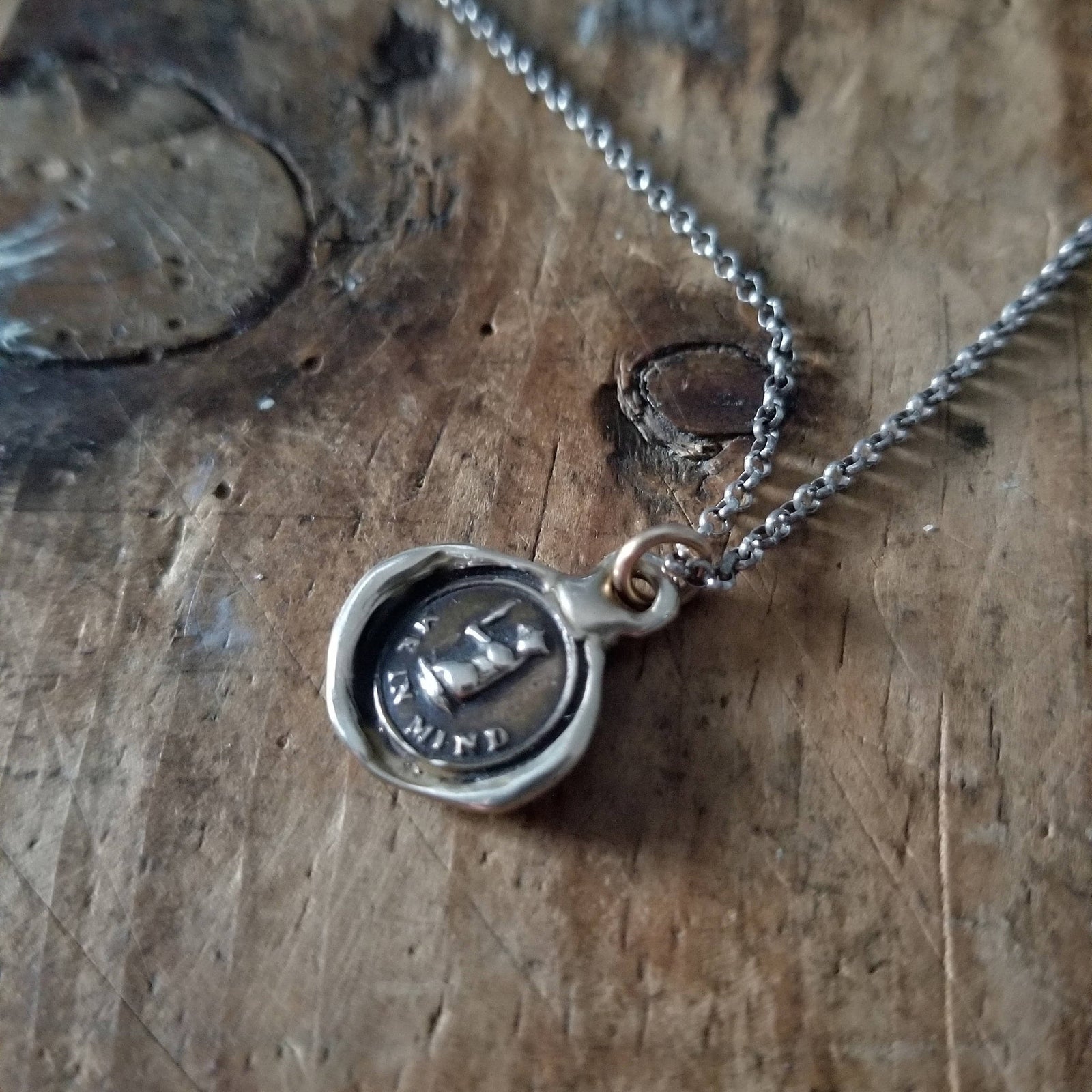 Bronze Bear Necklace - Bear me in mind