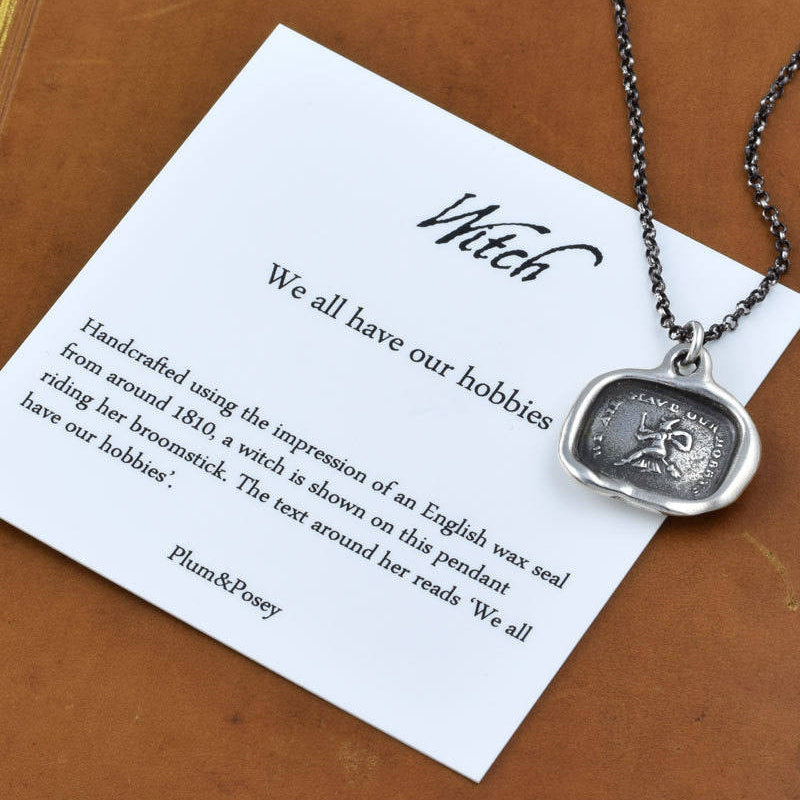 Witch - &#39;We all have our Hobbies&#39; in Bronze