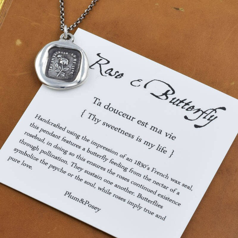 Rose and Butterfly - Thy sweetness is my life in bronze