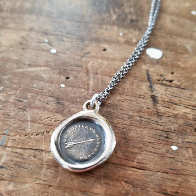 Bronze Arrow Necklace - Fate Fickle