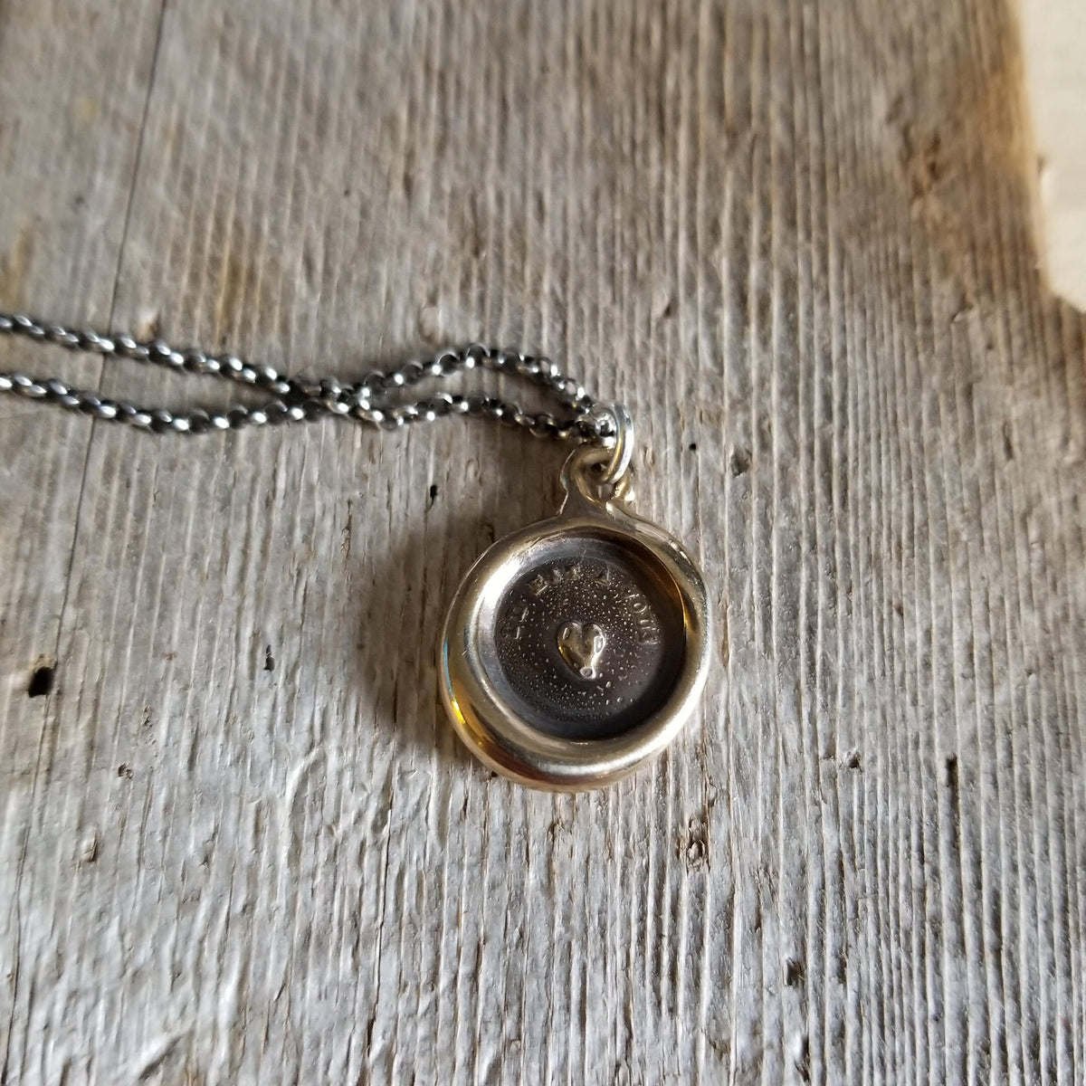 Heart - My heart is yours  in bronze