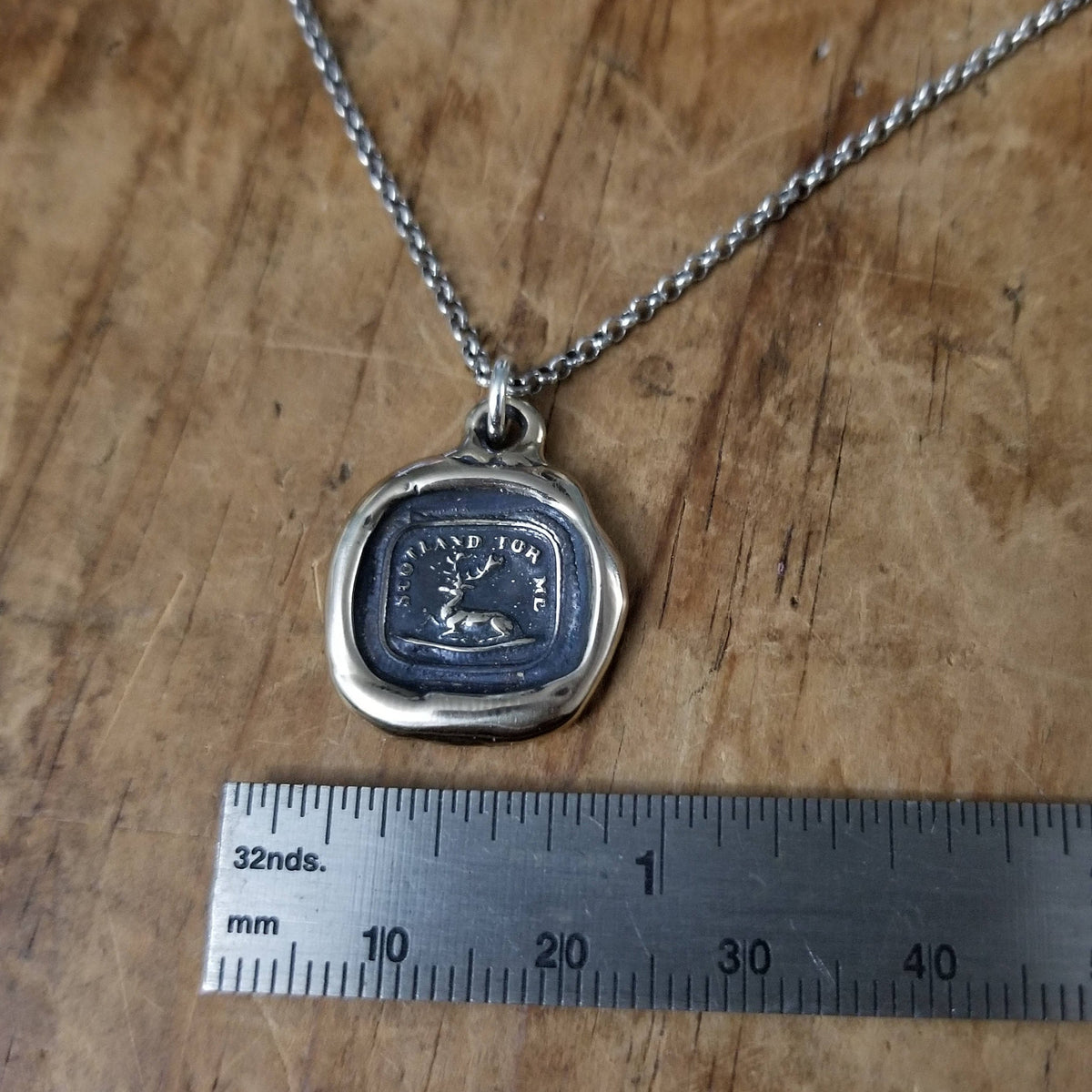 Scottish Stag - Scotland for me in bronze