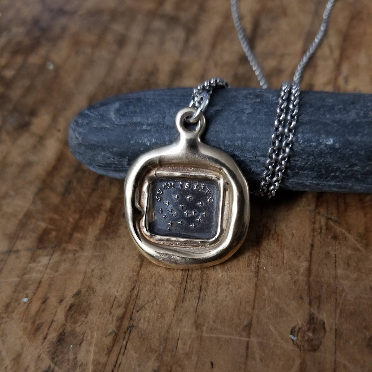 Stars in the sky - Such is life in bronze