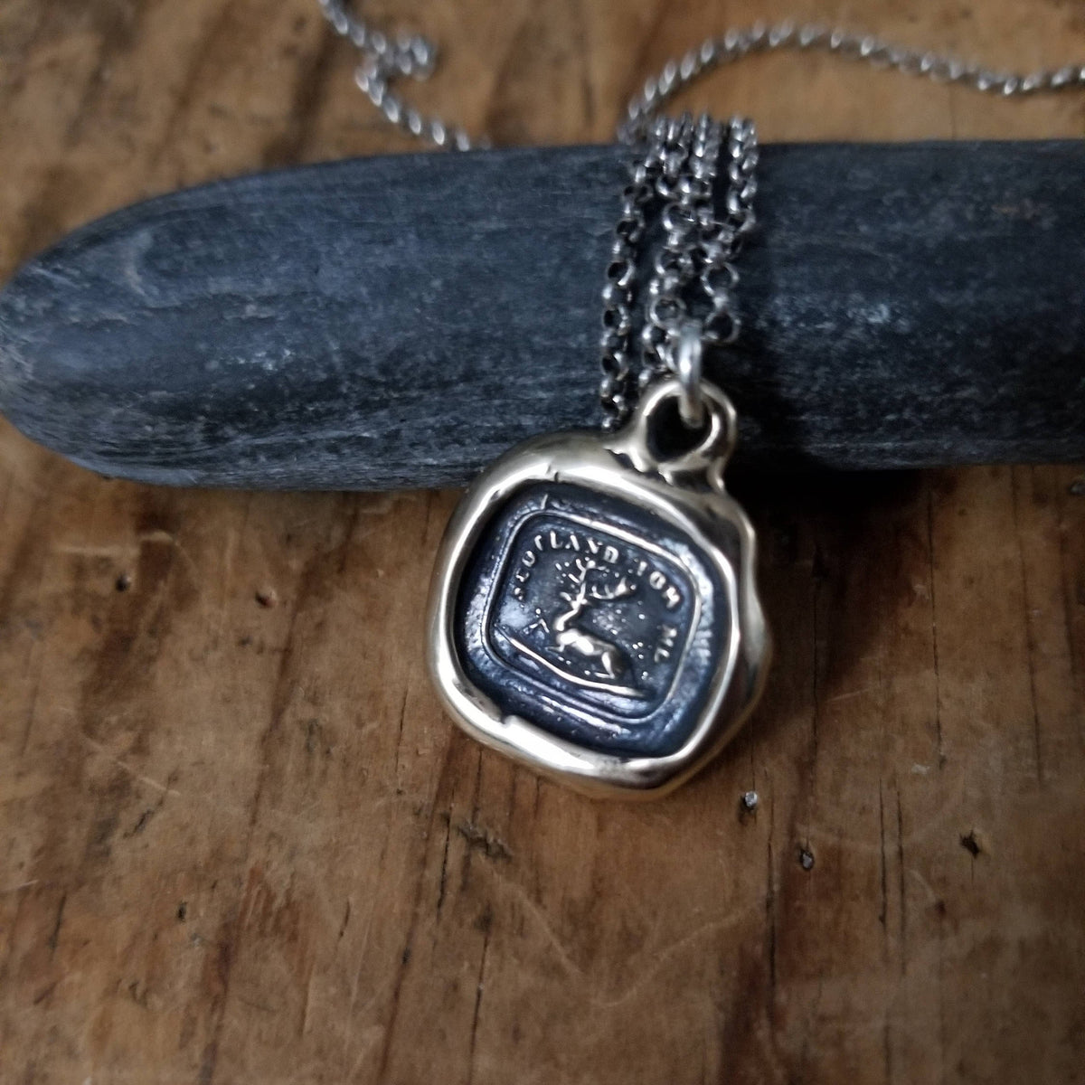 Scottish Stag - Scotland for me in bronze