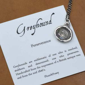 Greyhound - Perseverance in bronze