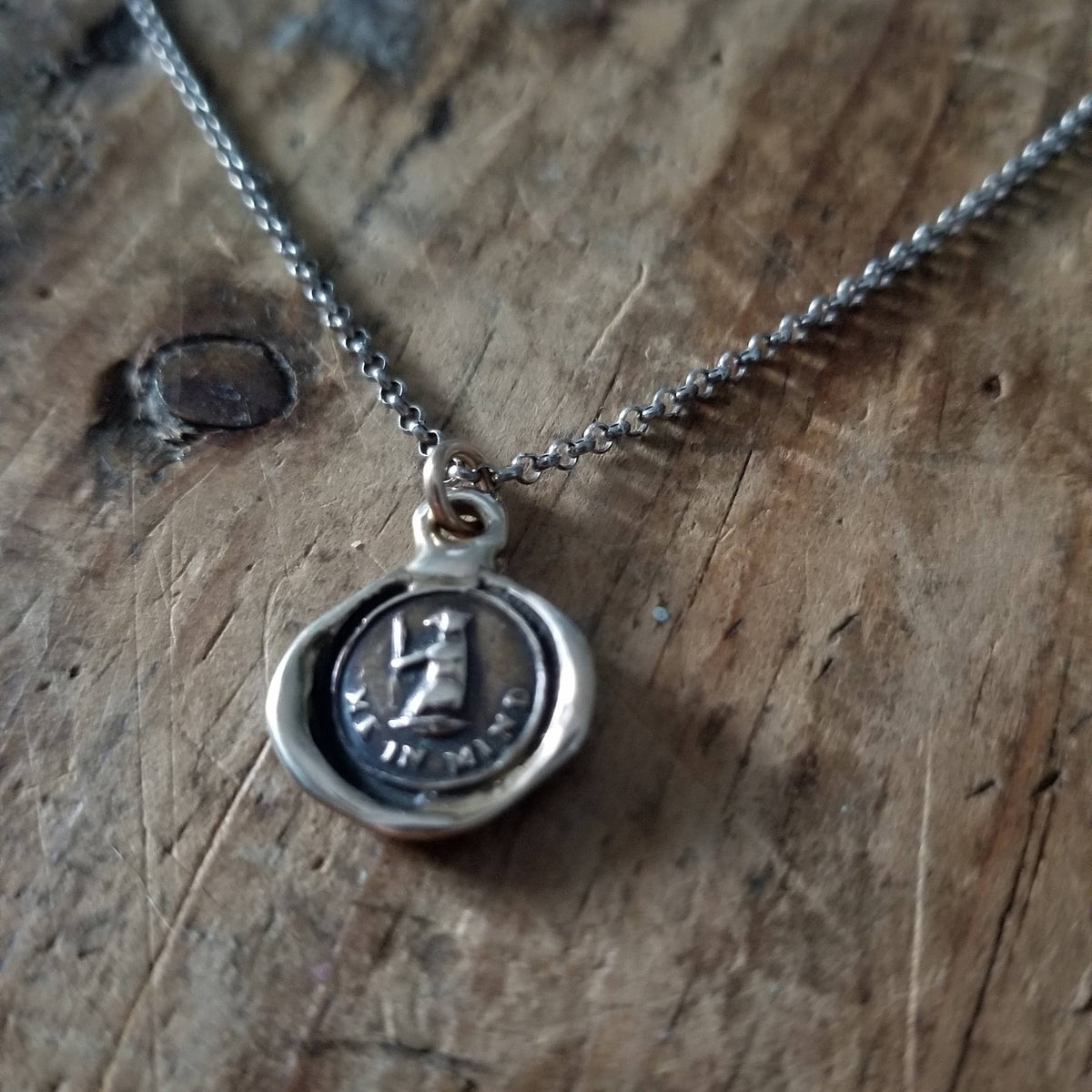 Bronze Bear Necklace - Bear me in mind