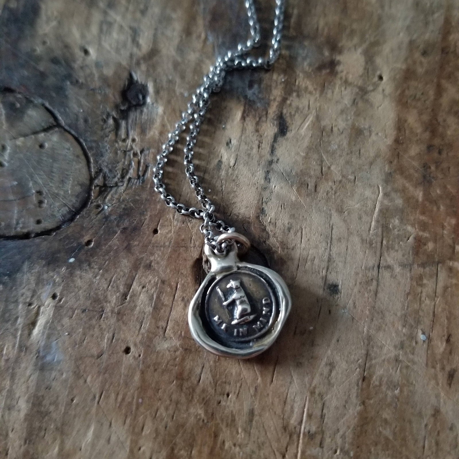 Bronze Bear Necklace - Bear me in mind