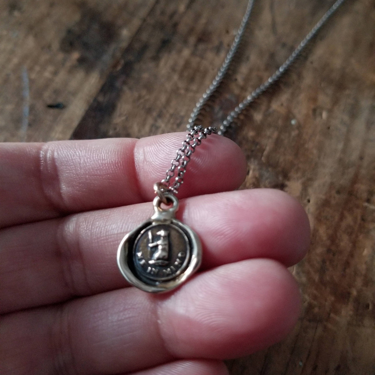 Bronze Bear Necklace - Bear me in mind