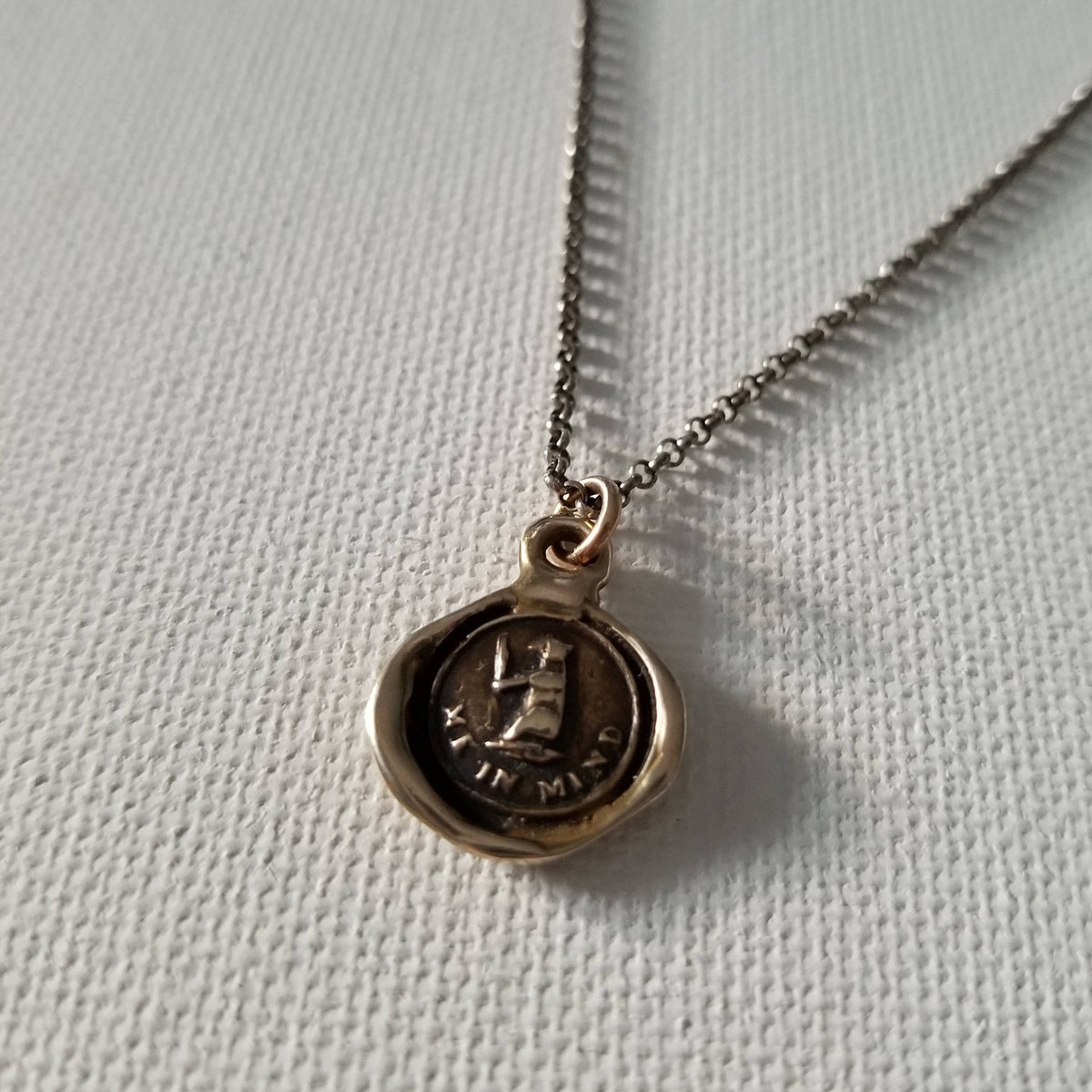 Bronze Bear Necklace - Bear me in mind