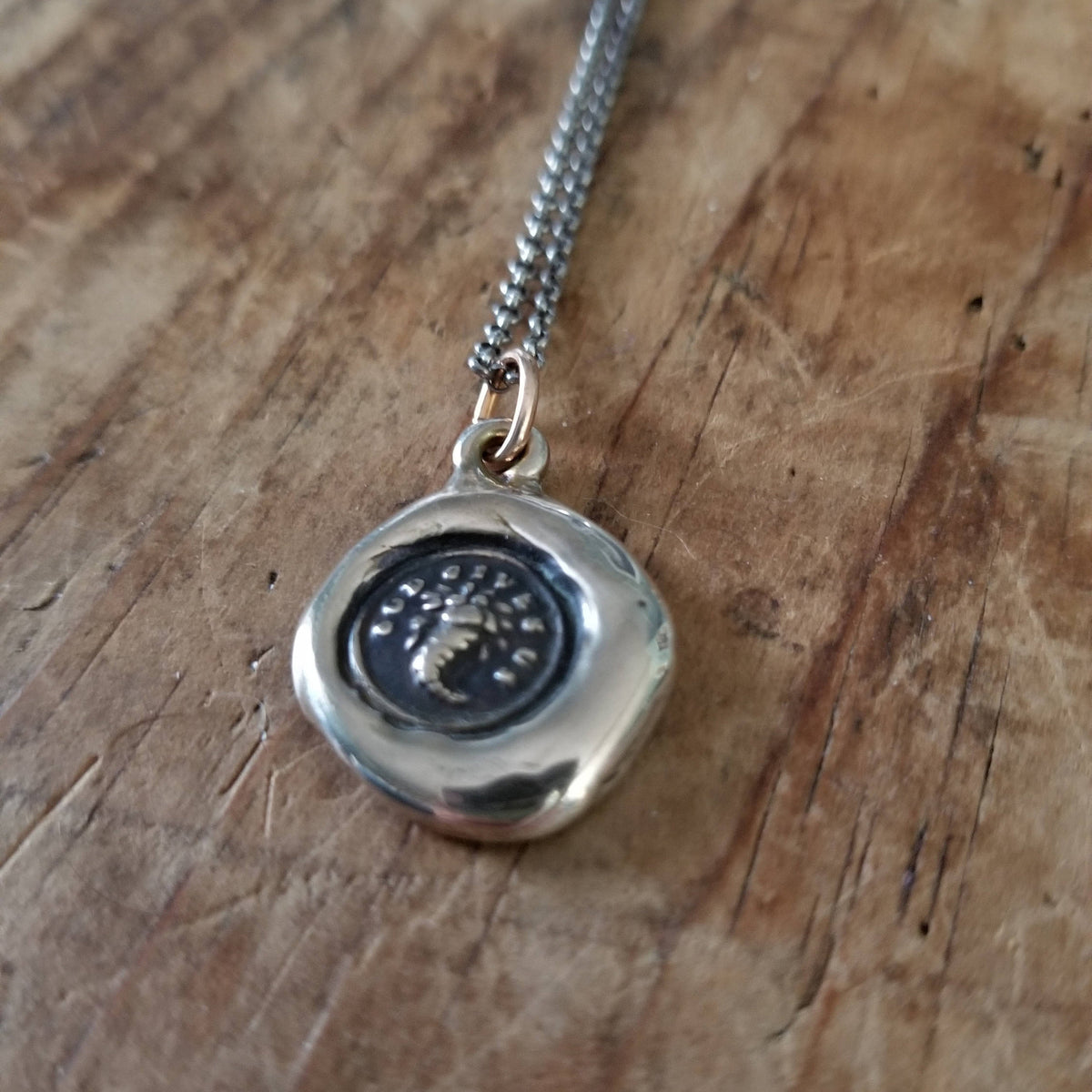 Bronze Abundance  Necklace - God gives us plenty